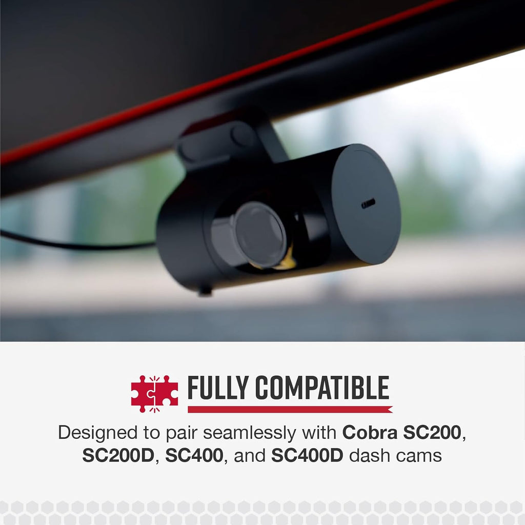 Rear-View Camera for SC Series Dash Cams, with Full HD Video