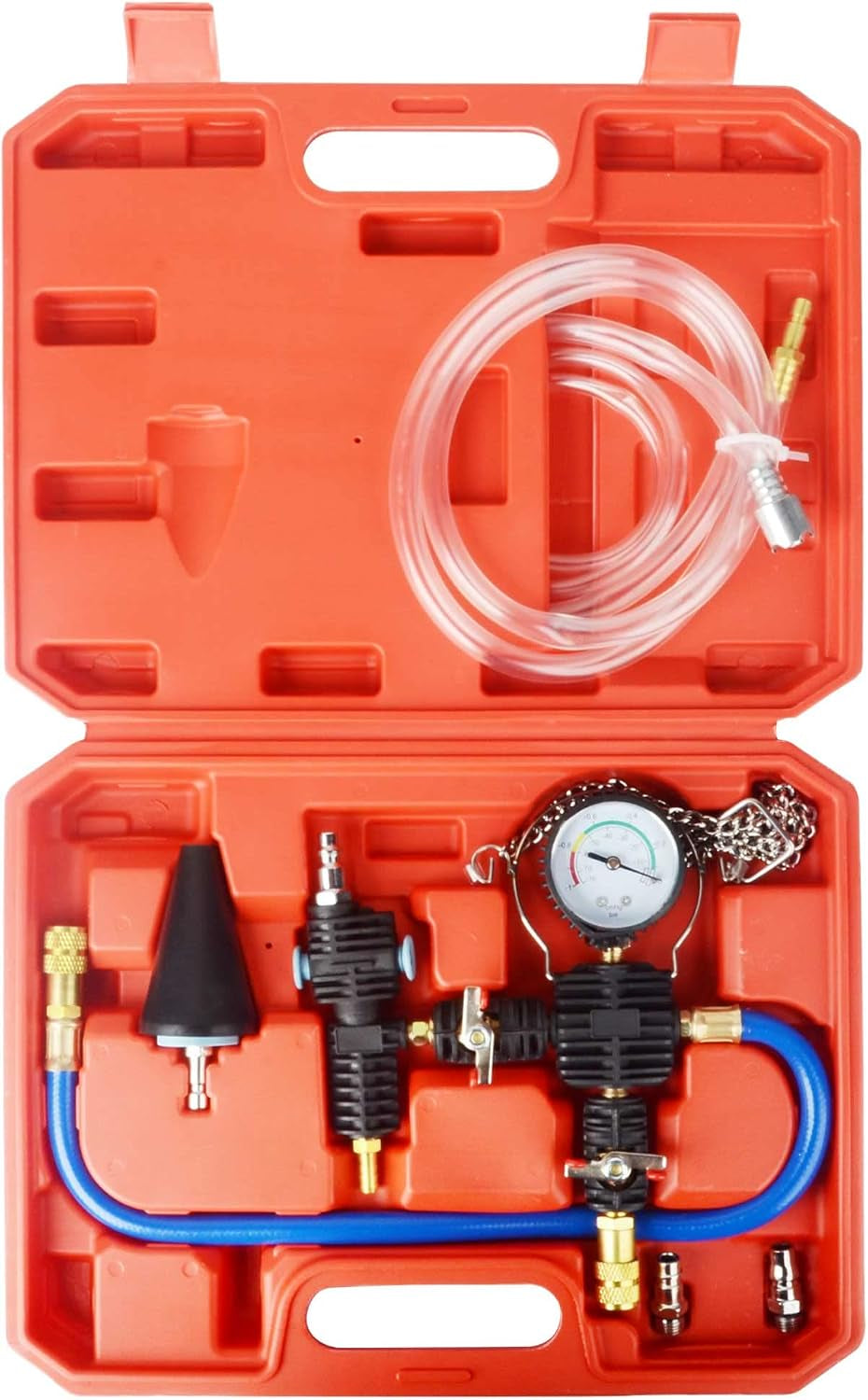 Radiator Cooling System Vacuum Purge Coolant Refill Tool Kit
