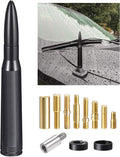 Car Truck Bullet Antenna Mast Vehicle Antenna Replacement for Heavy Duty Classic Pickup Trucks
