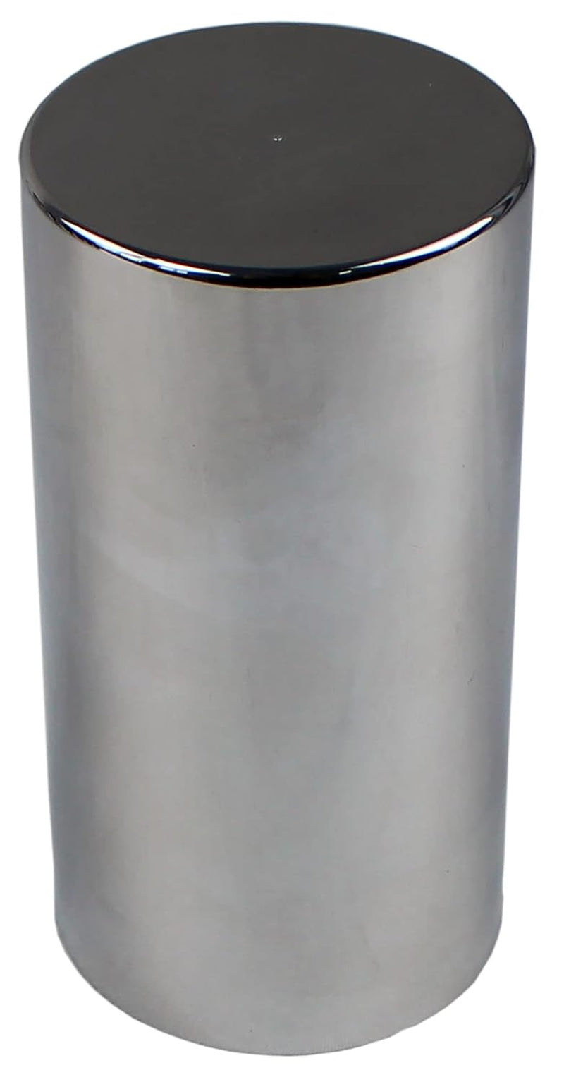 33Mm Chrome ABS Plastic Cylindrical Screw on Lug Nut Covers Caps for Semi Truck (20)
